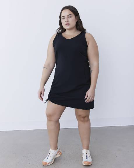 Black Anytime Casual III Tank Dress - Columbia