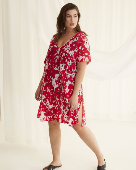 Hooded Cover Up Dress