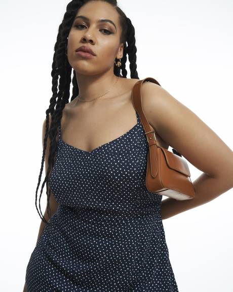 Robe tissée sans manches avec ouverture au dos - Addition Elle