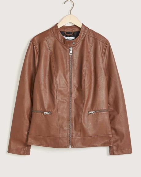 Blouson court en faux cuir - In Every Story