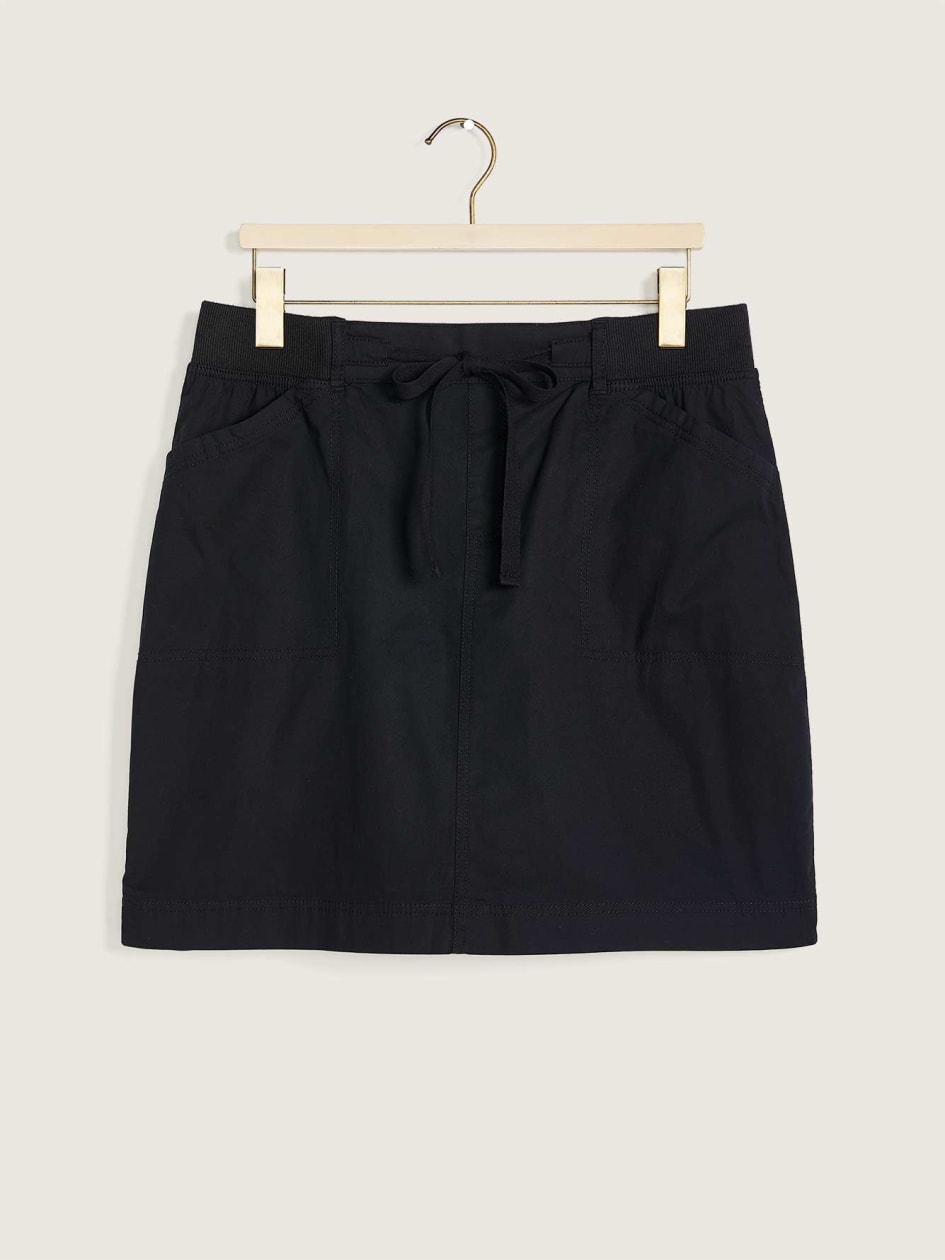 Skort With Ribbed Waistband - In Every Story