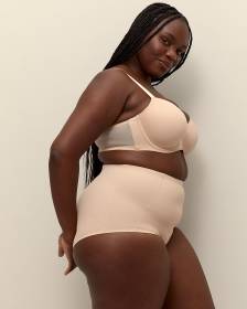 High Waist Brief With Silhouette Control - tiVOGLIO