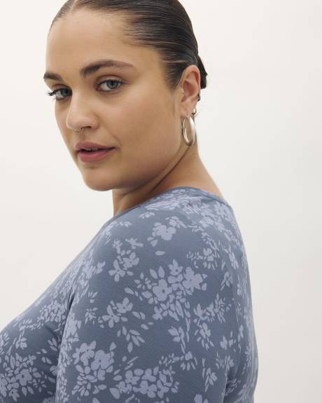 Responsible, Printed Modern-Fit Tee - Addition Elle - PENN. Essentials