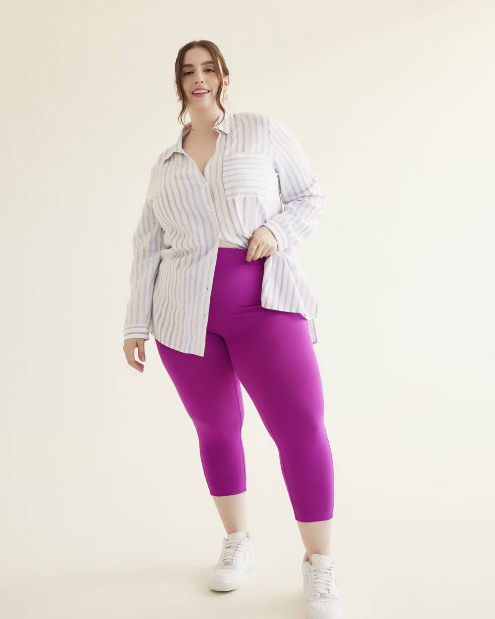 Responsible, Capri Legging with Side Lattice