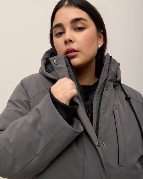 Responsible, Grey Snow Jacket - Active Zone