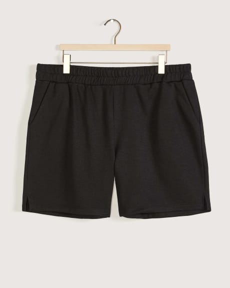 French Terry Pull-On Shorts - Active Zone