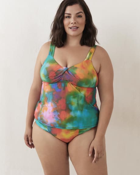Rimini Tankini Swim Top - Raisins Curve
