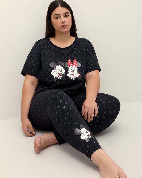 Mickey Mouse Short-Sleeve Pyjama Top - Disney