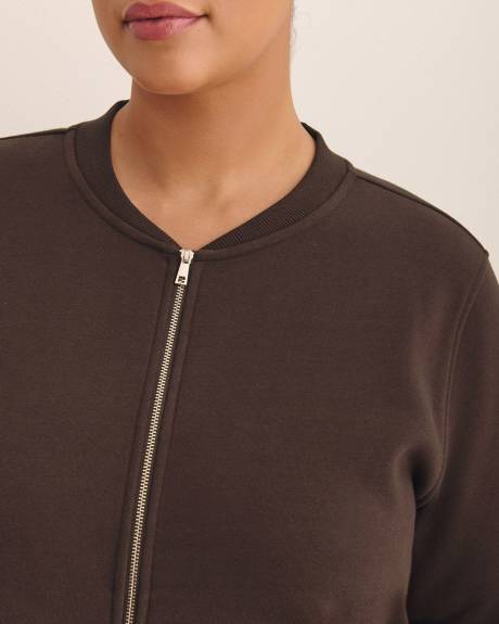 Fleece Bomber Jacket