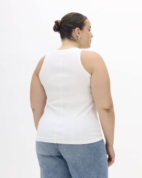Rib Knit Halter Tank Top - Addition Elle - PENN. Essentials