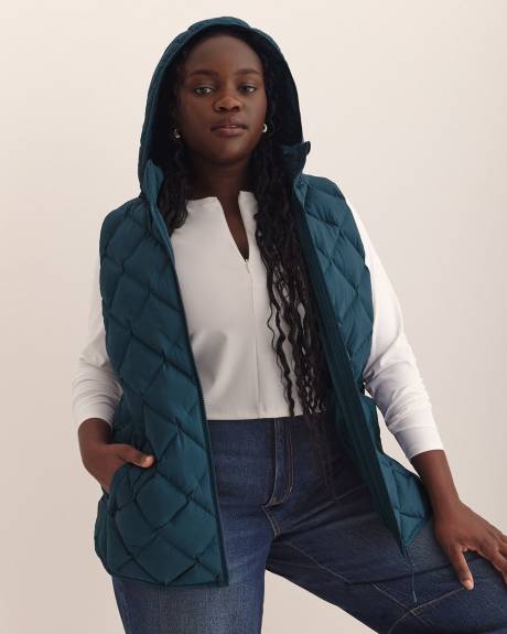 Veste matelassée compressible, tissu responsable - Active Zone