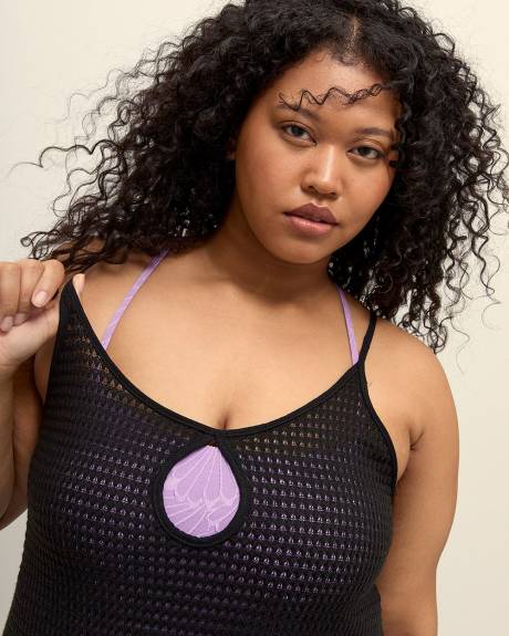 Swim Cover-Up Dress with Keyhole - Cover Me