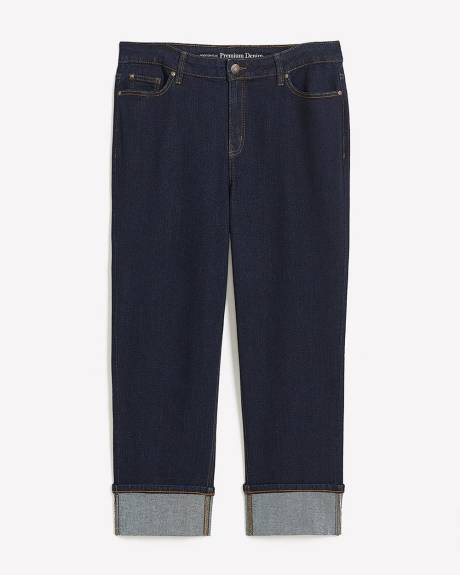 Responsible, Cuffed Fashion Straight-Leg Denim - Addition Elle