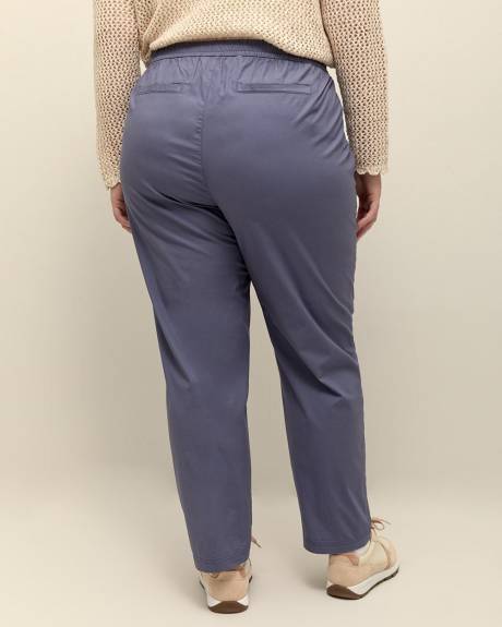 Cotton Tapered-Leg Pant