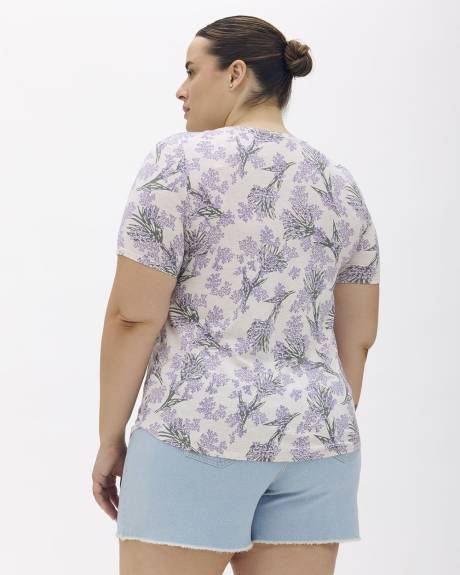 Responsible, Modern-Fit Printed Tee - Addition Elle - PENN. Essentials