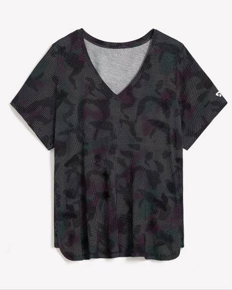T-shirt à manches courtes à motif dégradé - Active Zone