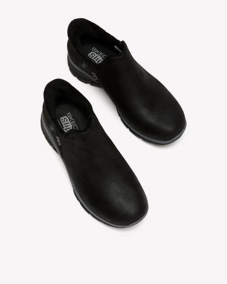 Wide Width, Easy Going Leather Bootie - Skechers