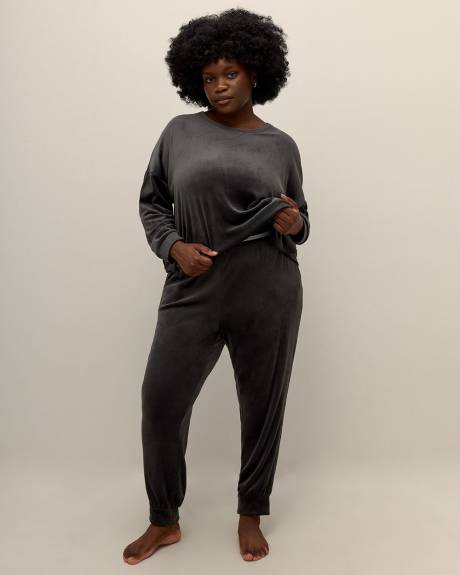 Pantalon de jogging en velours extensible - ti Voglio
