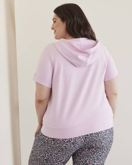Veste avec capuchon en tricot français - Active Zone