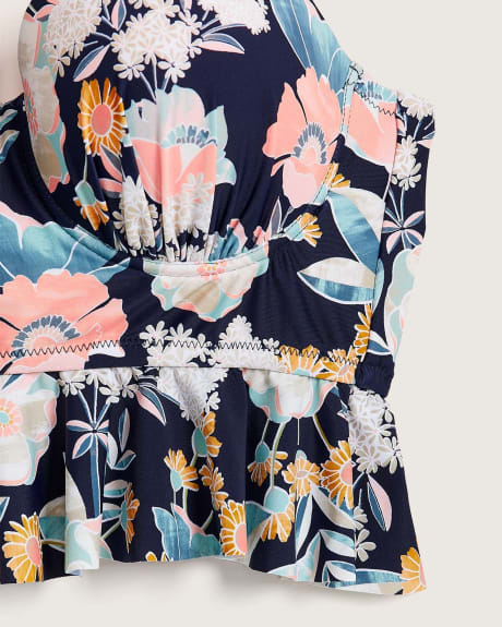 Floral Print Maldives Underwire Bikini Top Raisins Curve Penningtons