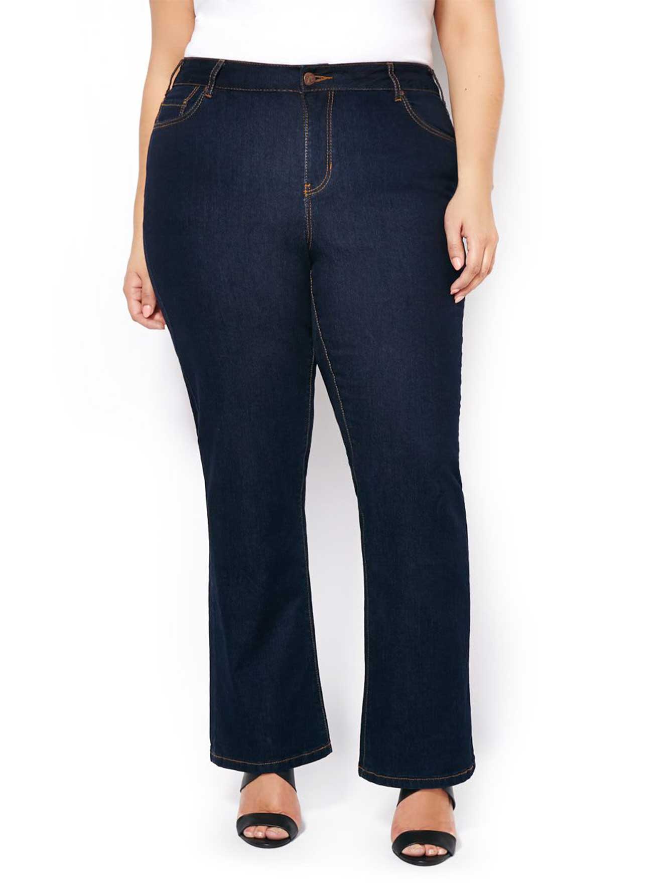 denizen curvy bootcut jeans