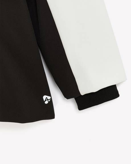 Responsible, Black & White Snow Jacket - Active Zone