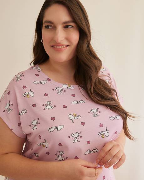 Sleepshirt with Snoopy All-Over Print - ti Voglio