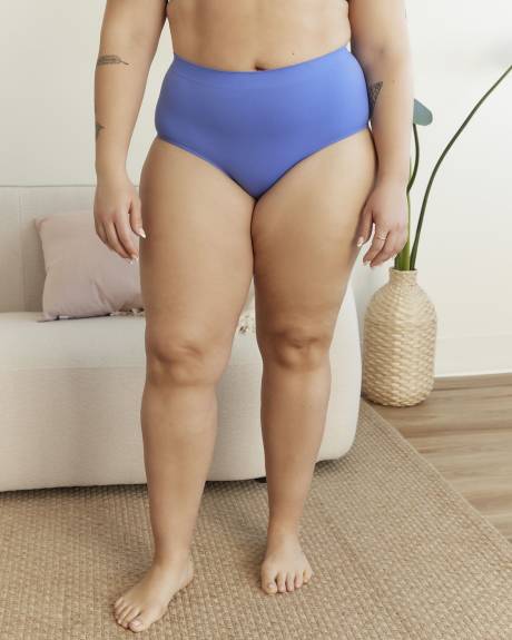 Seamless Scalloped Waist Full Brief - ti VOGLIO