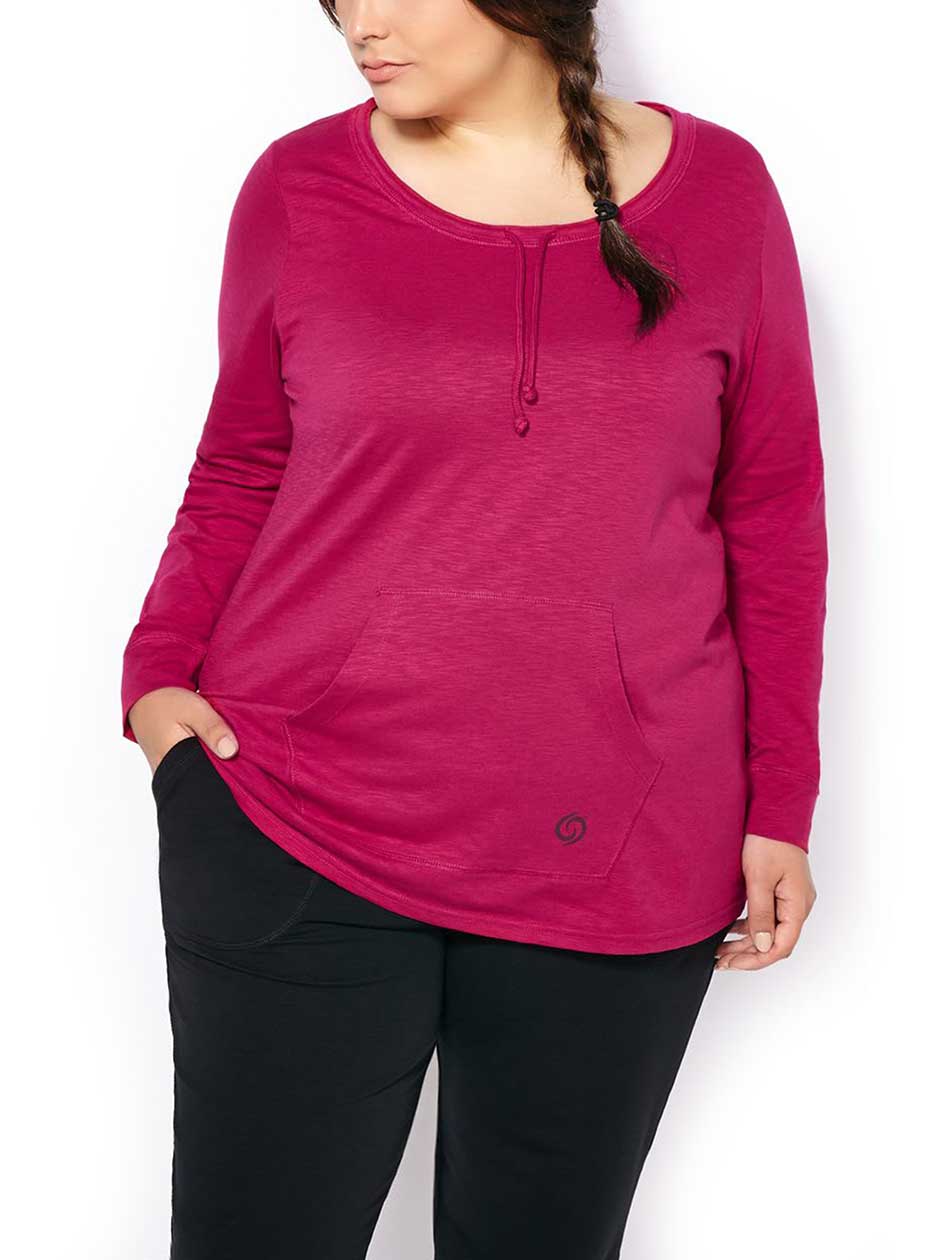ActiveZone Basic Long Sleeve PlusSize TShirt Penningtons