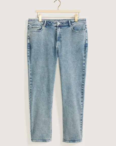 Vintage Straight-Leg Jeans, Medium Wash - Addition Elle