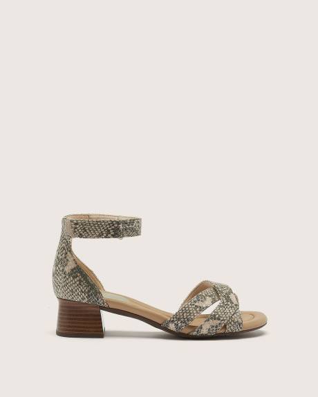 Wide Width, Desirae Lily Block Heeled Sandal - Clarks