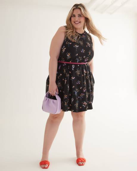Responsible, Sleeveless Swing Knit Dress
