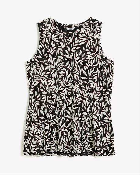 Haut long en tricot, coupe trapèze, tissu responsable - Essentiels PENN.