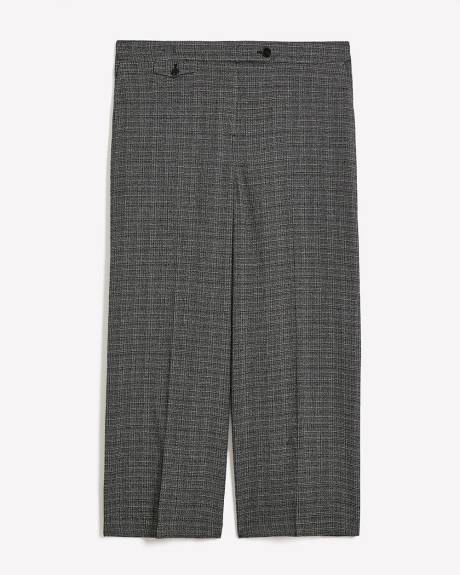 Plaid Wide-Leg Pant - Addition Elle