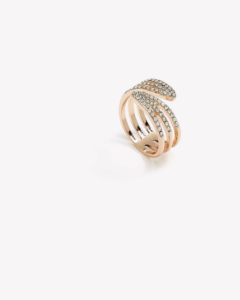 Rose Gold Open Shank Ring