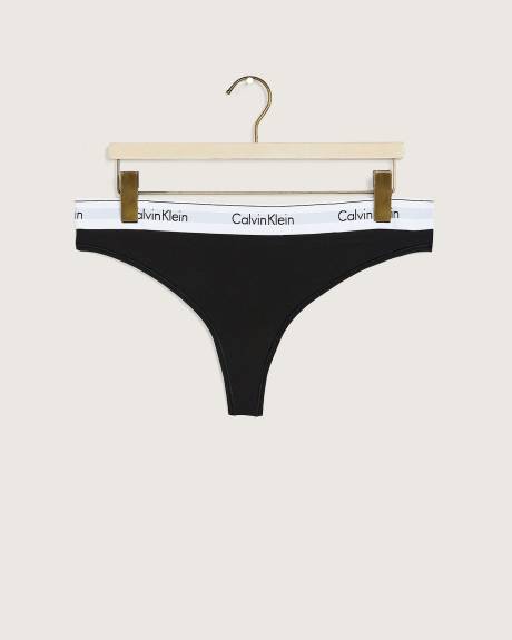 Cotton Thong - Calvin Klein