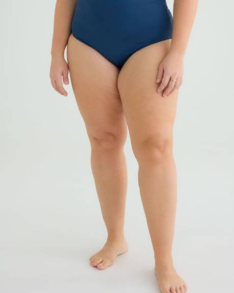 Culotte de maillot à taille haute