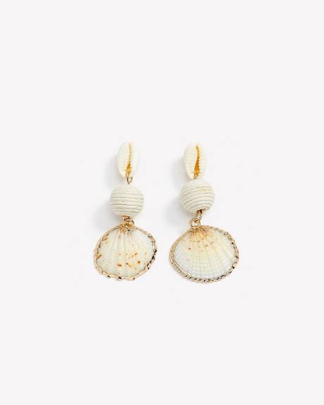 Seashell Drop Earrings