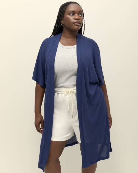 Extended-Sleeve Tunic Overpiece