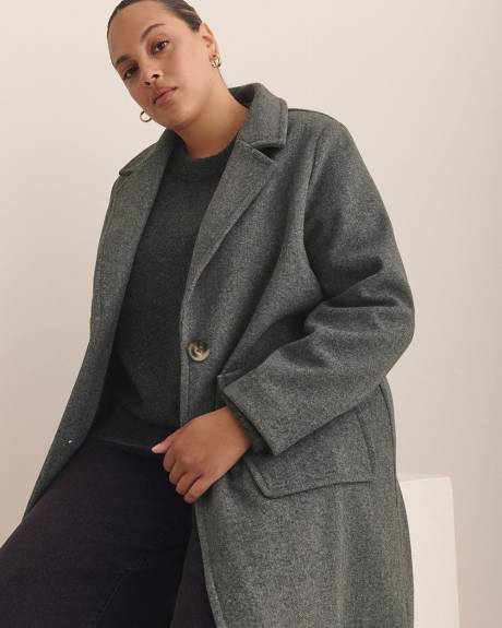 Manteau long non doublé