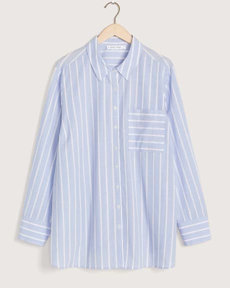 Striped Button-Down Shirt - In Every Story