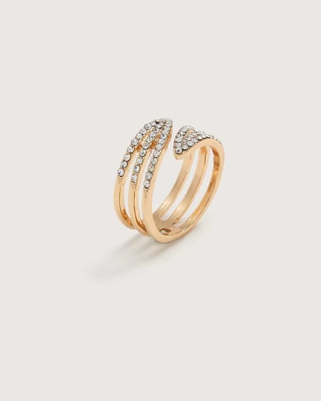 Gold-Tone Open Shank Ring - In Every Story