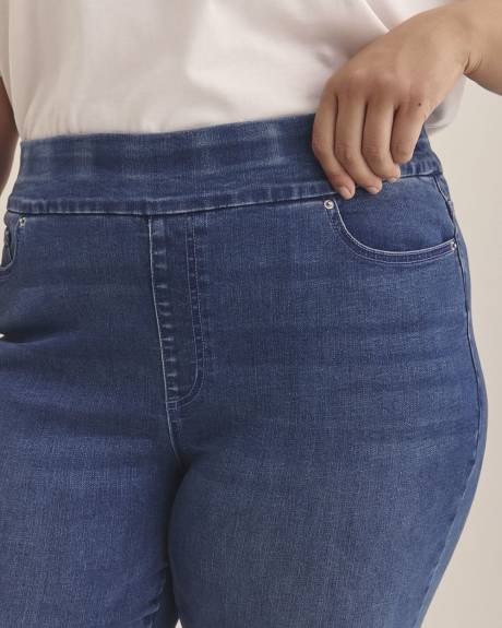Jean skinny à enfiler, coupe ingénieuse, petite - d/c JEANS