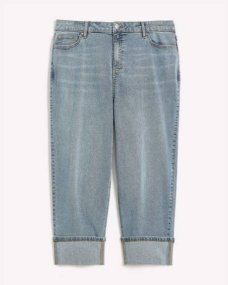 Responsible, Light High-Rise Cropped Straight-Leg Jean - d/C JEANS