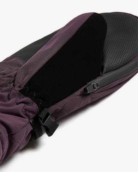 Quilted Nylon Mittens - Active Zone
