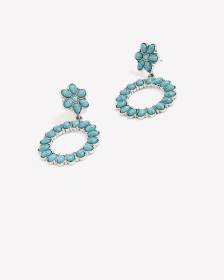 Beaded Hoop Earrings