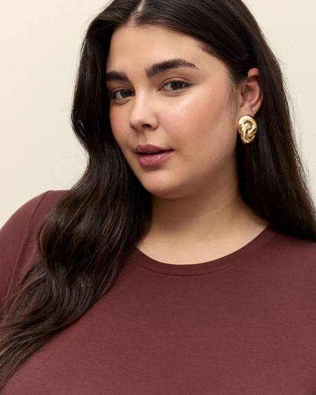Modern-Fit Short-Sleeve Tunic - PENN. Essentials
