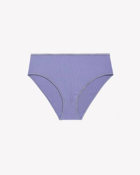 Culotte échancrée côtelée unie - ti Voglio