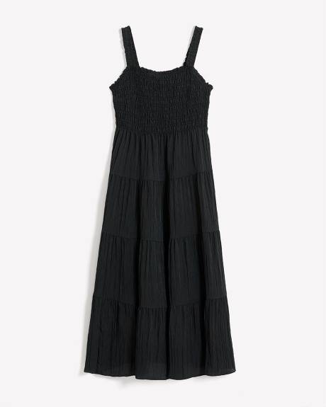 Sleeveless Tiered Maxi Dress - Addition Elle