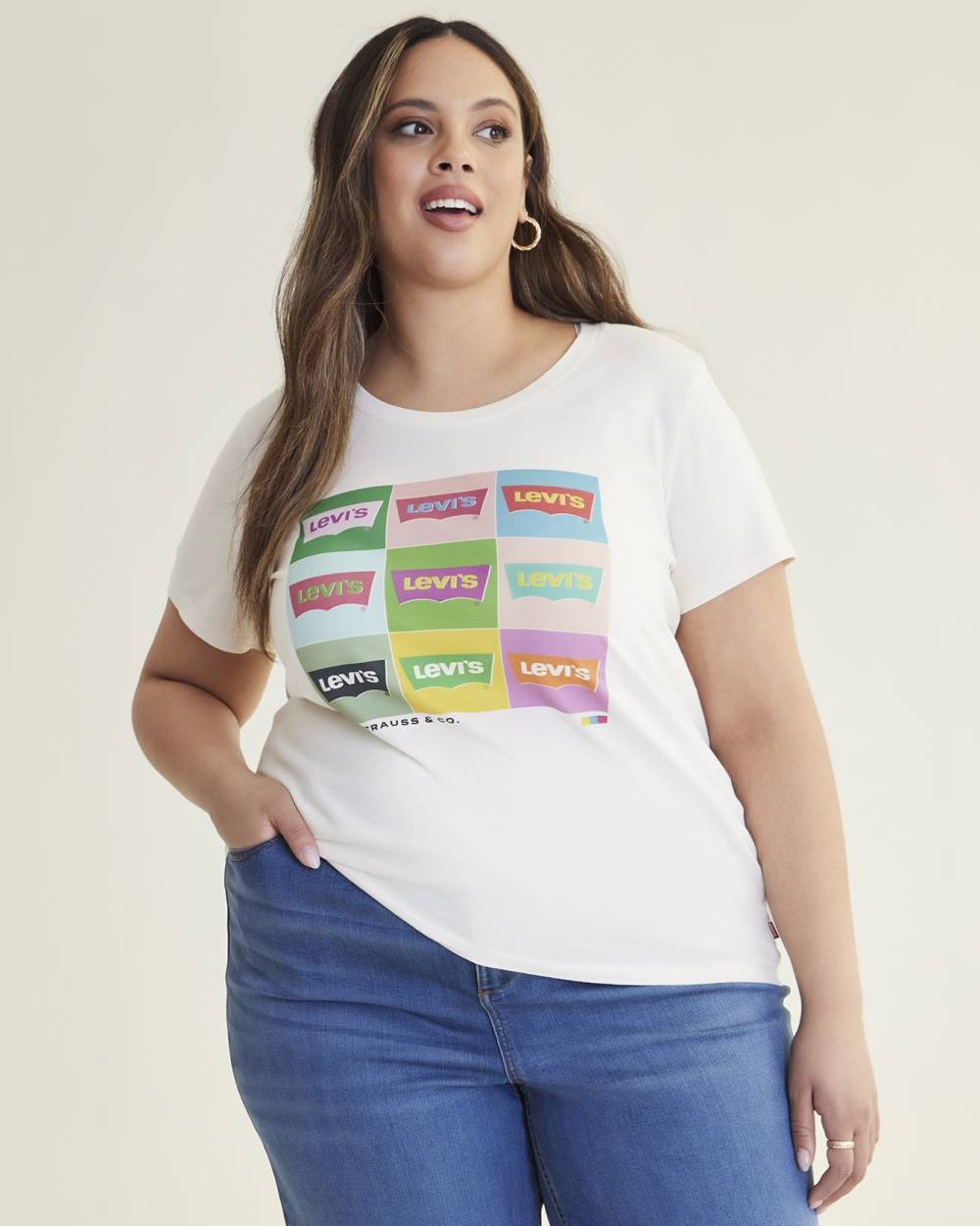 Levi's perfect crew tee top